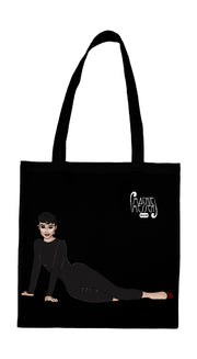 Tote Audrey Hepburn black look